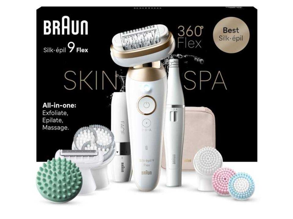DEPILATOR Golarka Braun Silk-Epil 9 Flex SkinSPA 9-681