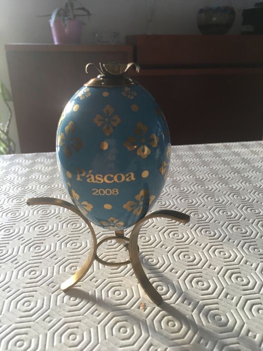 Ovos decorativos coleção Philae réplica Fabergé