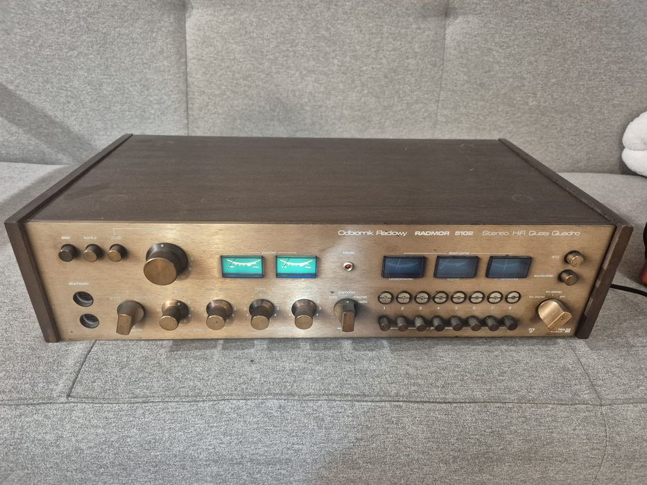 Radmor 5102 Stereo Hi-Fi Quasi Quadro - vintage PRL