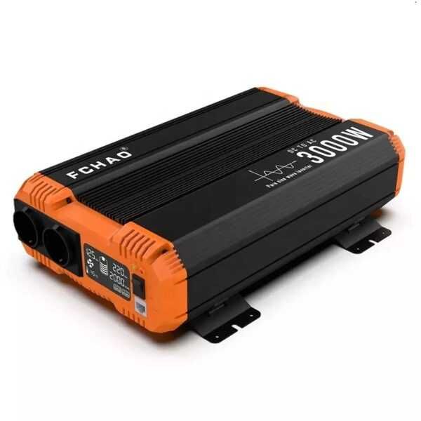Інвертор FCHAO KSC-3000W 12v або 24V на 220V (Чиста синусоїда)