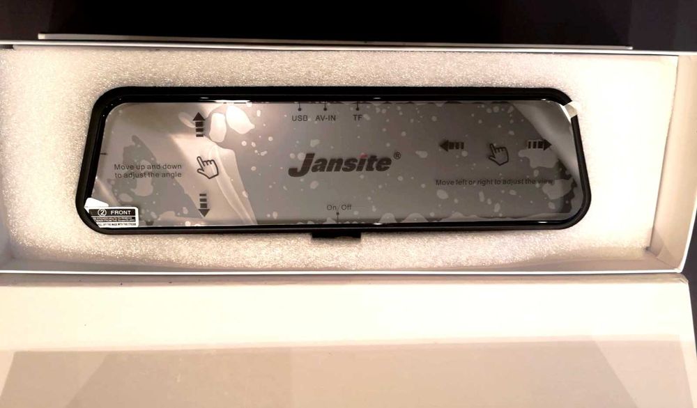 Kamera wideorejestrator Samochodowy lusterko F HD Przód i Tył cofania