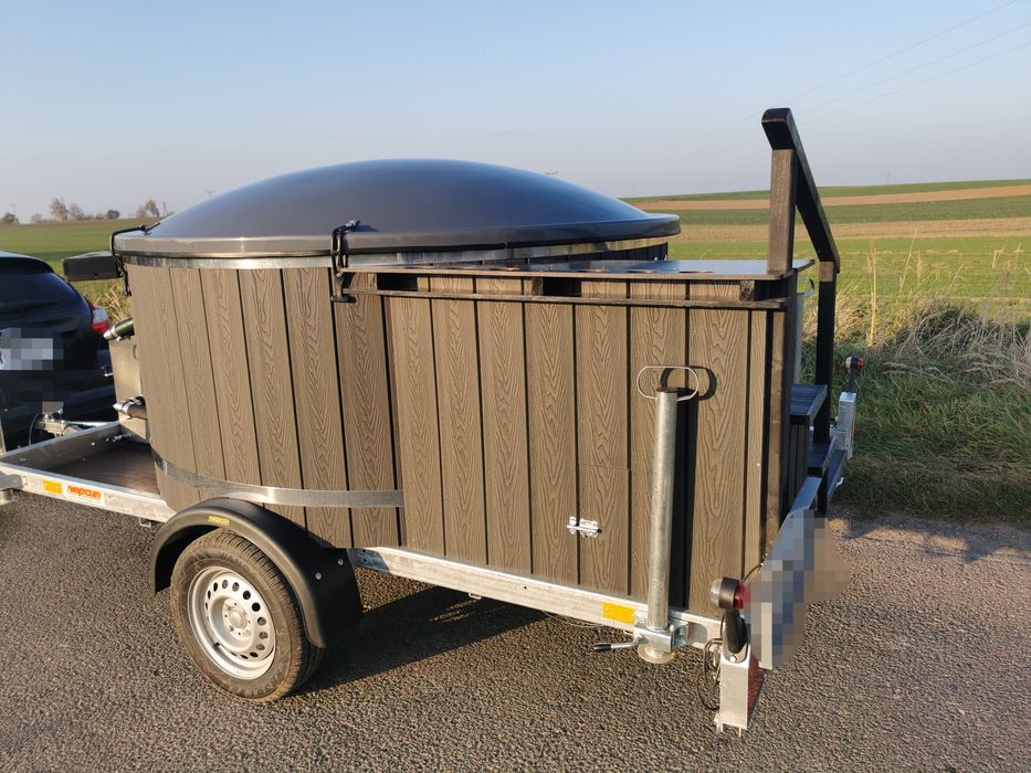 mobilna balia ogrodowa/bania ruska/jacuzzi
