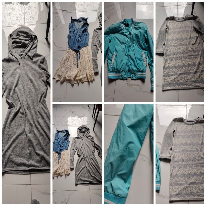 Bluza sukienka paka ubrań