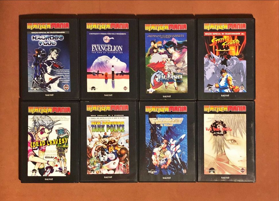 FILME DVD [22€ cada] Akira Escaflowne Evangelion Ghost Inuyasha Ninja