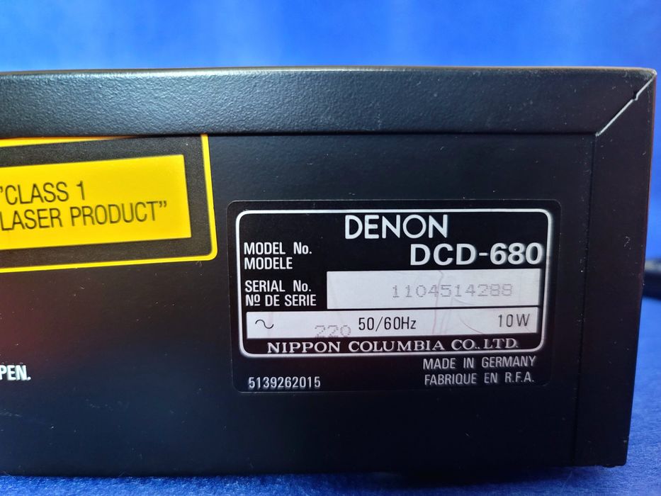 Аудиофильский CD-плеер Denon DCD-680