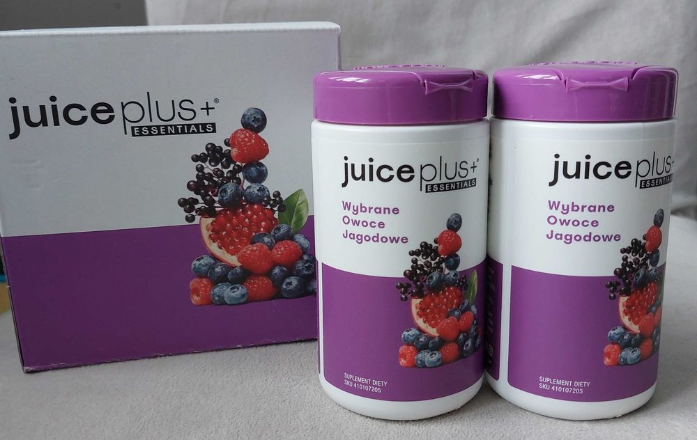 Kapsułki jagodowe Juice plus+ zestaw 240szt