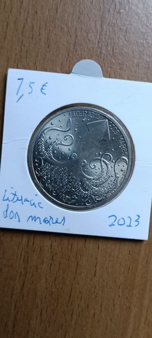 Moedas comemorativas 5€ e 7,5€