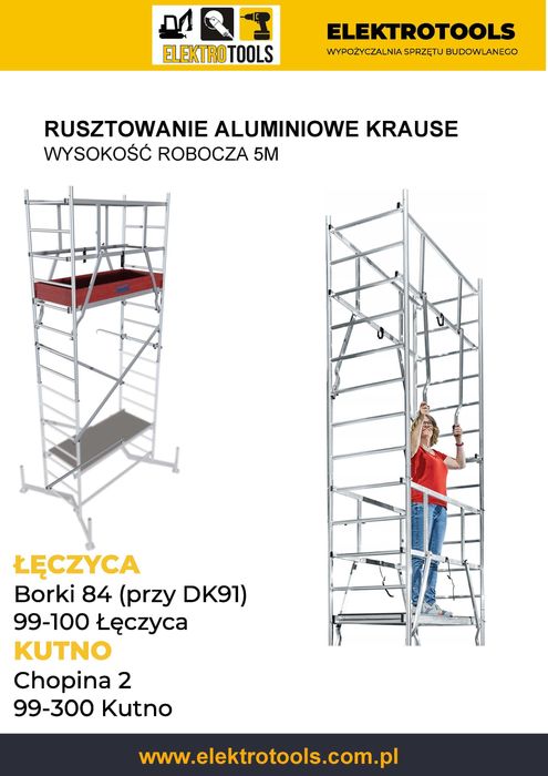 Myjka do kostki/elewacji wynajem wypożyczenie