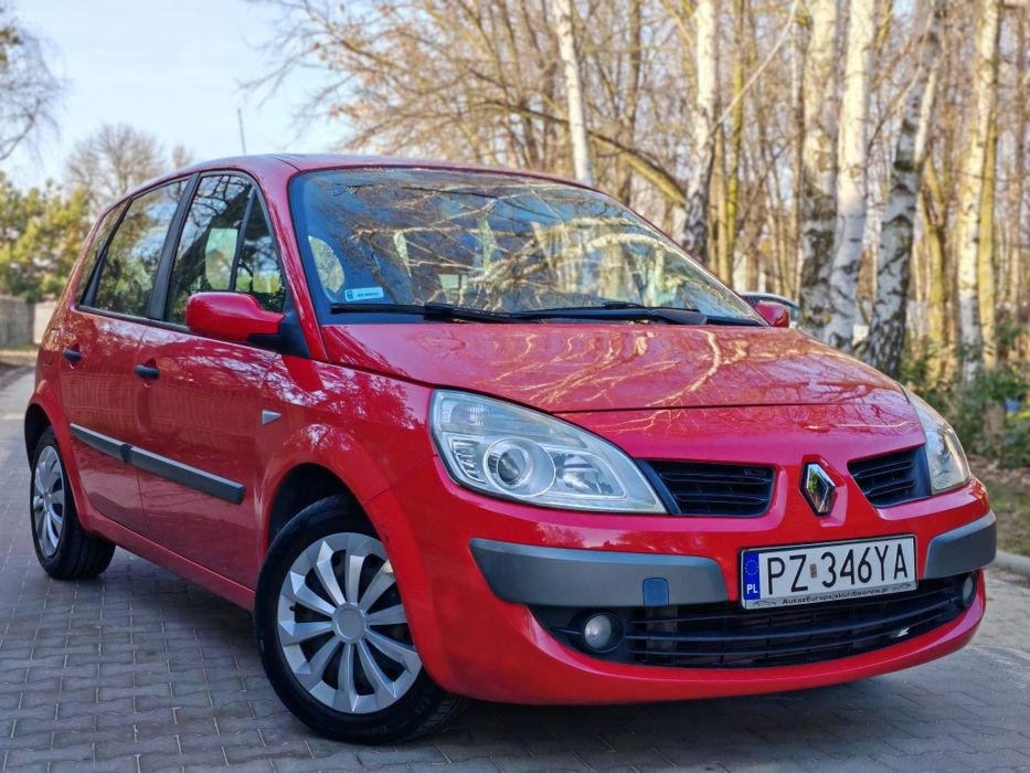 Renault Scenic II LIFT 1.9 DCI 2007r - Ekonomiczny Van - STAN Bdb -Hak