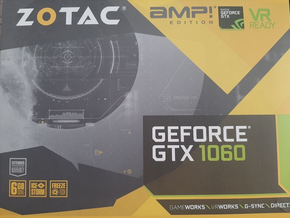 GeForce GTX 1060 6GB AMP! Edition – sprawna karta do GIER