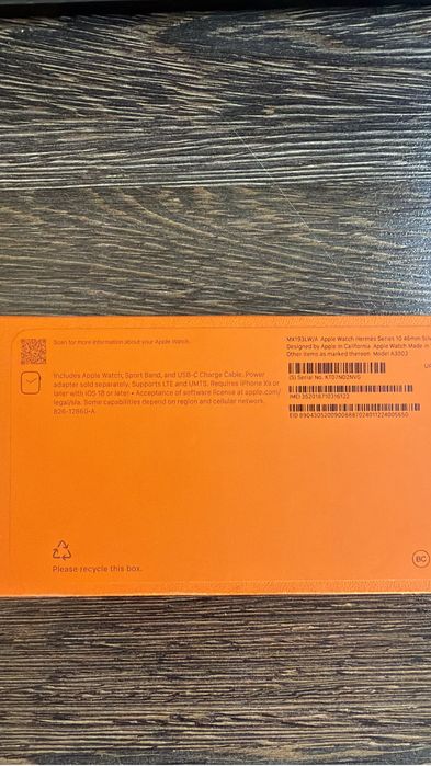 Apple watch 10 Hermes 46mm