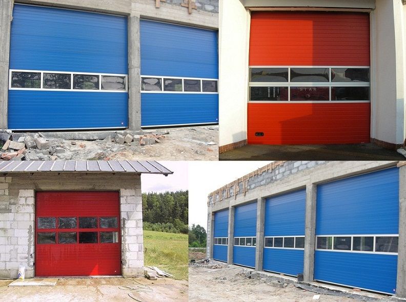 Brama Garażowa Drzwi Segmentowa Automatyczna każdy Wymiar Różne Kolory