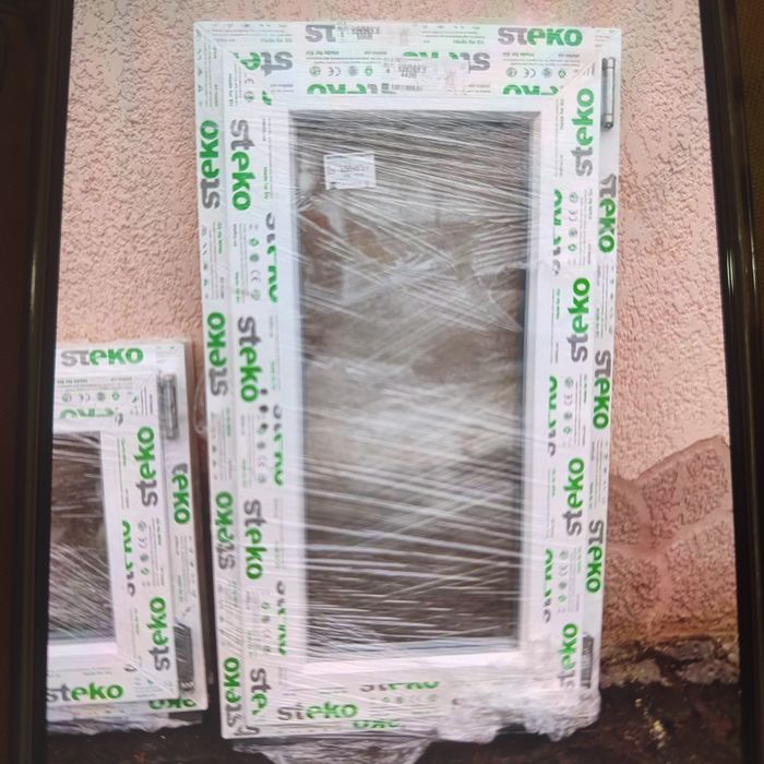 Вікна металопластикові 500*900мм, та 500*500мм.