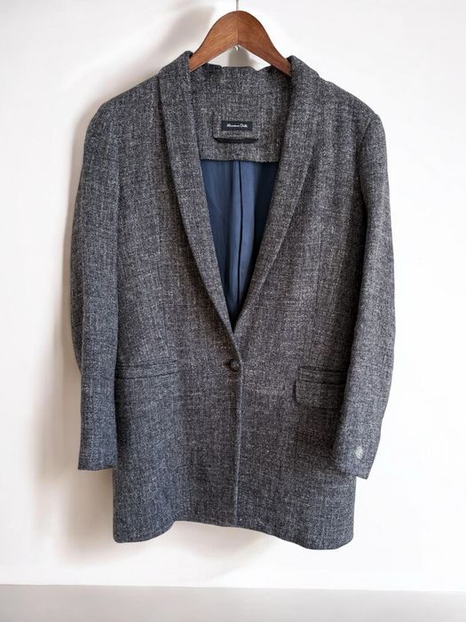 szara marynarka massimo dutti m