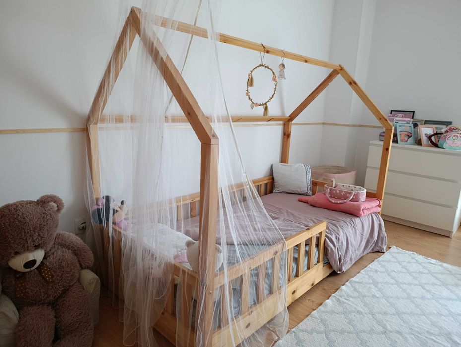 Quarto criança "cama estilo casa"