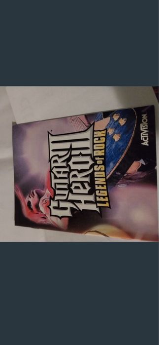 Manual jogo Ps3 Guitar Hero Legends of Rock