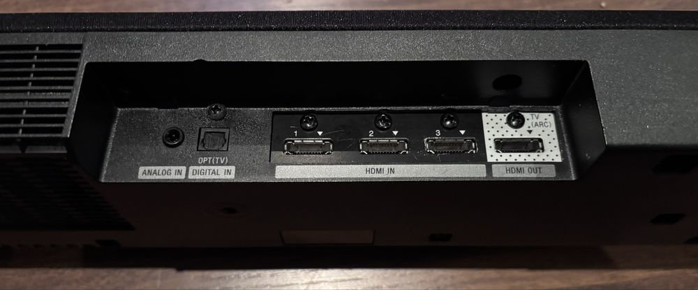 Soundbar e subwoofer Sony SA-CT370