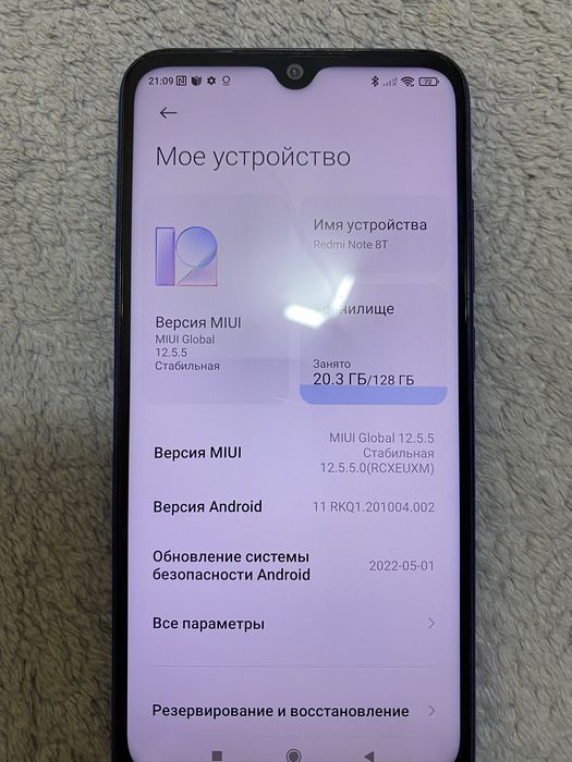 Xiаomi redmi not 8 t 6/128