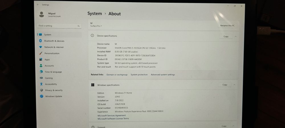 Microsoft Surface Pro 7454886661870080003
