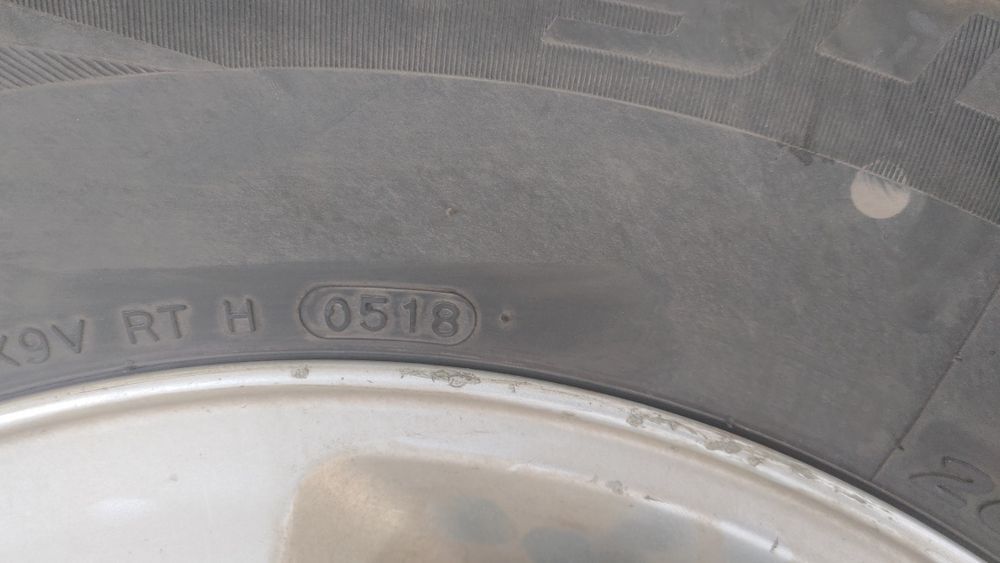Диски с резиной, диски 7,5JхR16Н2 ET10 6*139,7 шины Hankook Dynapro HP
