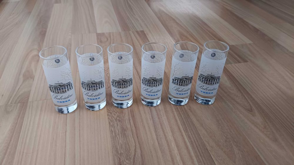 Kieliszki Belvedere komplet 6 szt