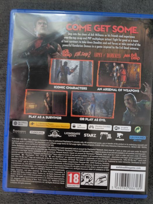 Ps5 Evil Dead The Game i inne możliwa zamiana