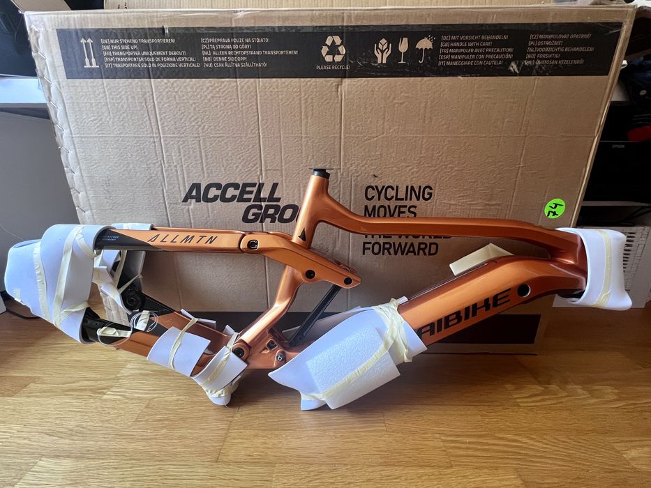 Quadro para ebike da Haibike