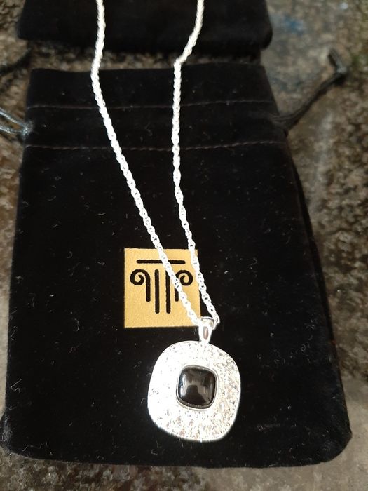 Conjunto colar e brincos zirconia