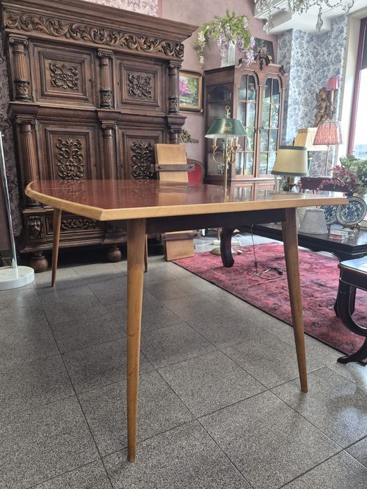 Mesa de Jantar Vintage Anos 60- Tampo Extensível.