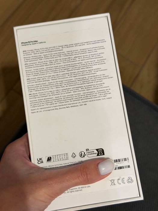 iPhone 15 Pro Max 256GB Natural Titanium