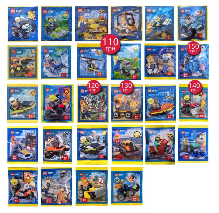 Lego City, Minecraft, Jurassic World полібег,фігурки.Обнова 04.09