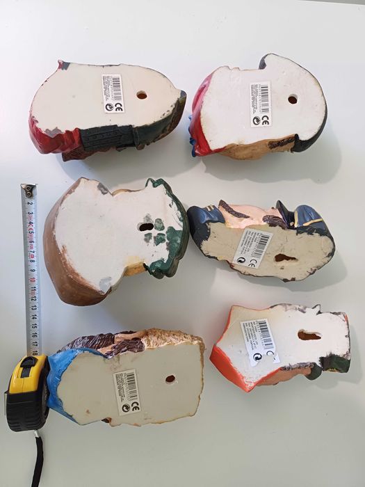 Coleção Bustos Parede Vintage - Resina