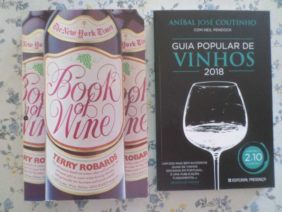 Livros sobre vinhos
