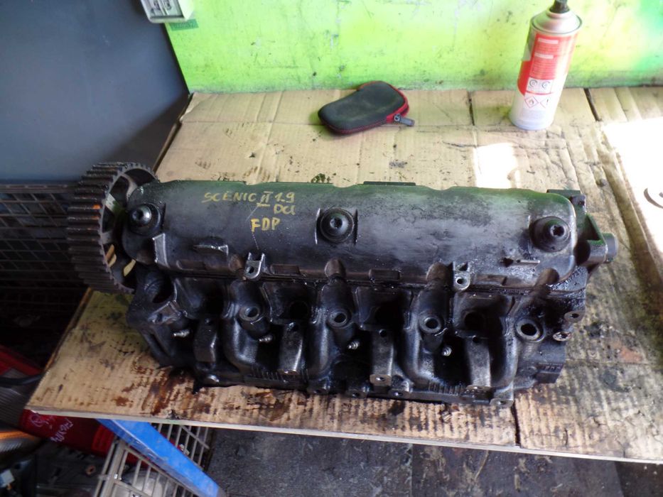 Kwi6 Głowica silnika + wałek renault scenic II 1.9dci wysyłka