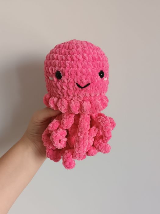 Peluches em crochê - alforreca