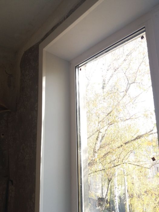 Суми. Укоси  після устаткування вікон.