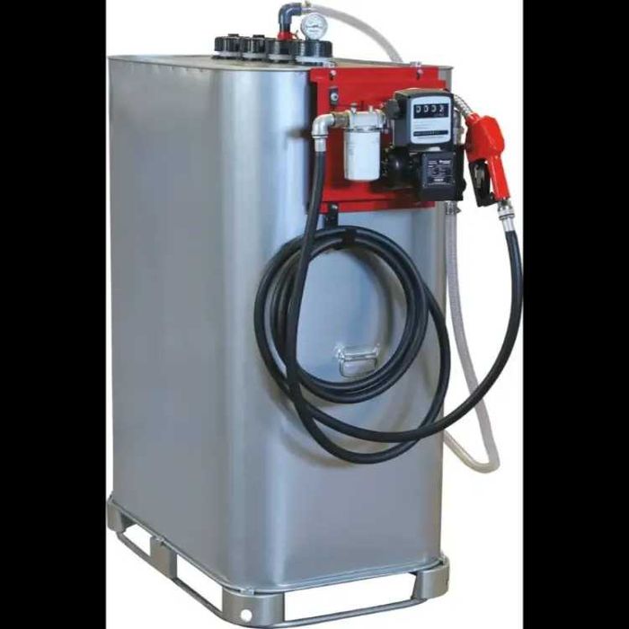 DEPÓSITO P/ GASÓLEO GALVANIZADO 1000L PAREDE DUPLA DRAKKAR LL29