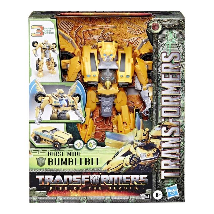 Figura Transformers - Optimus Prime / Bumblebee (com luz e som)
