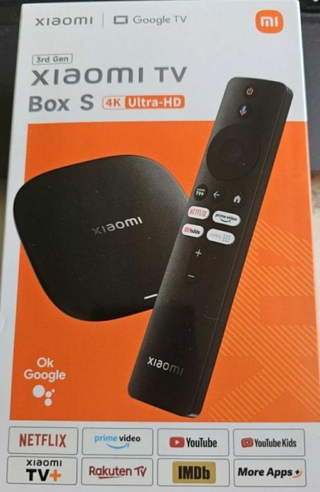 Приставка Smart Xiaomi mi TV box S 3 gen