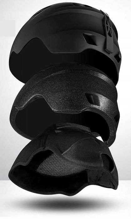 Kask narciarski Odoland SP0392 Black S 52-55cm Gogle