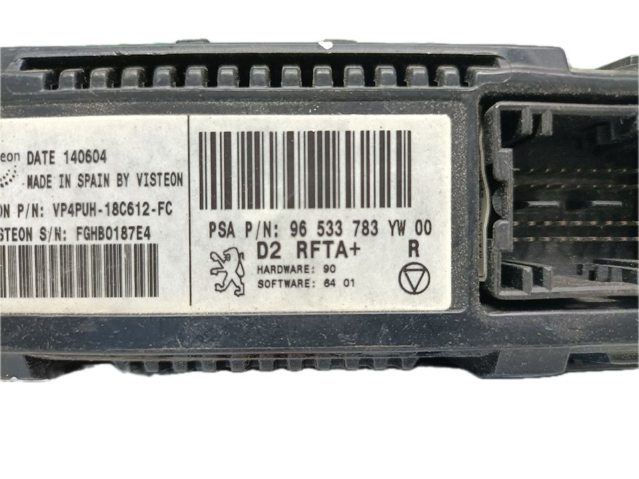 Comando chauffage / sofagem PEUGEOT 407 (6D_)