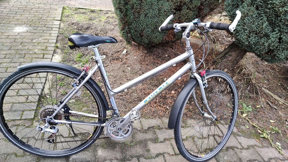 Rower damski aluminiowy