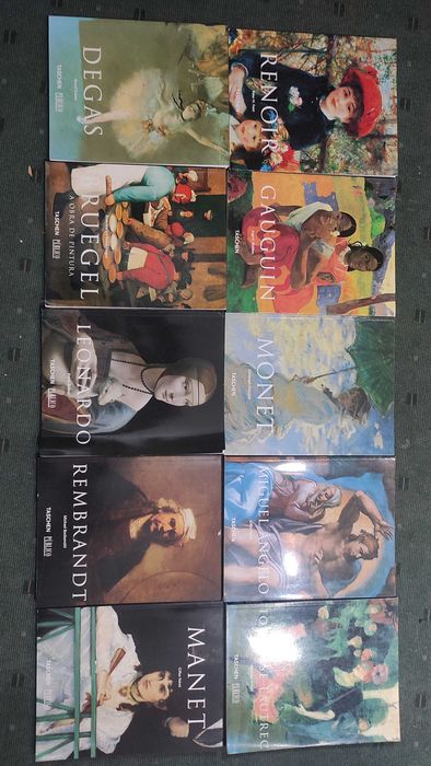 10 Livros de Pintura Edição Taschen