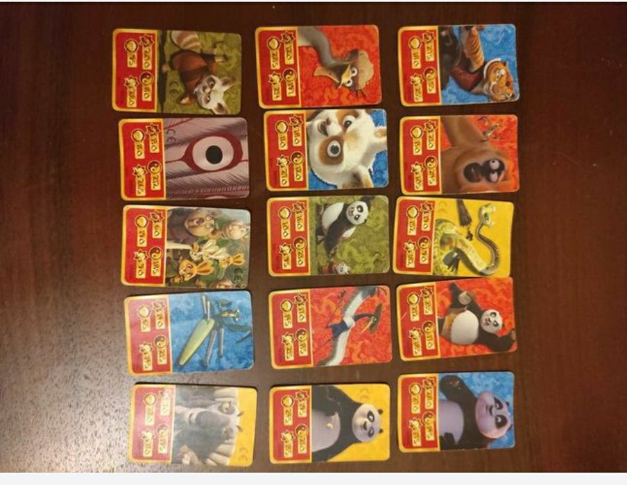 Карточки для коллекции Ниндзя и другие