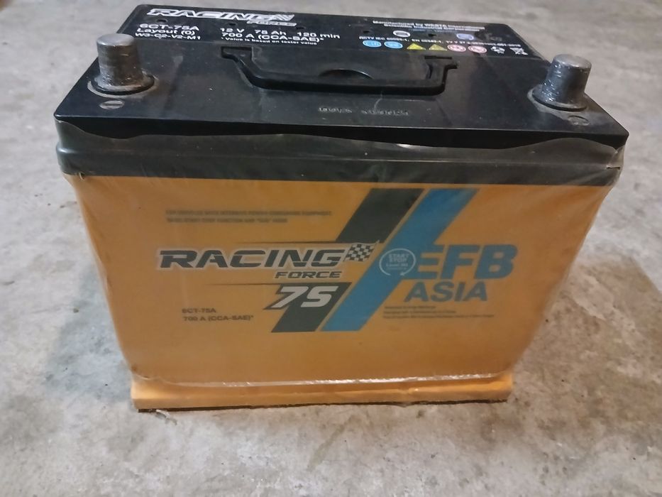 Акуммулятор 75 на камри.