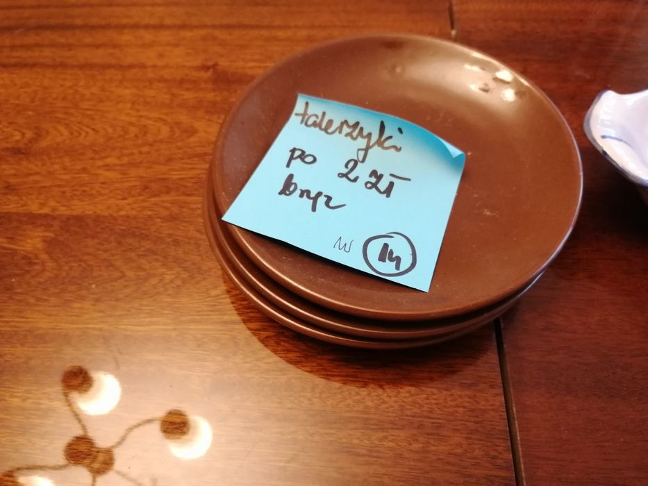 Kokilki, talerzyki, mały półmisek