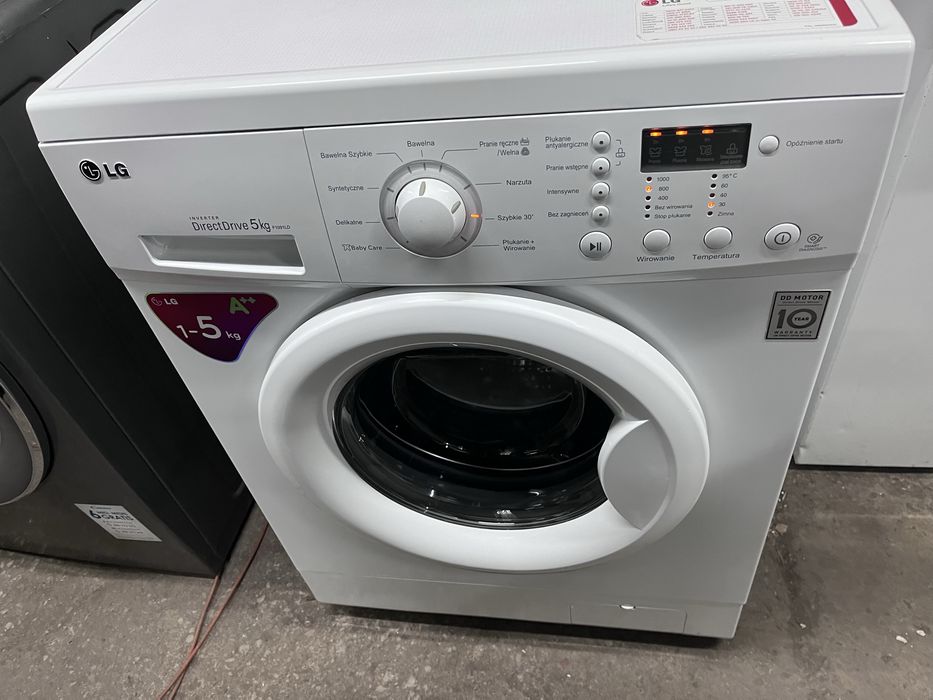 Pralka 40cm 6kg 1000ob A++ |12msc |BD stan |Dowóz