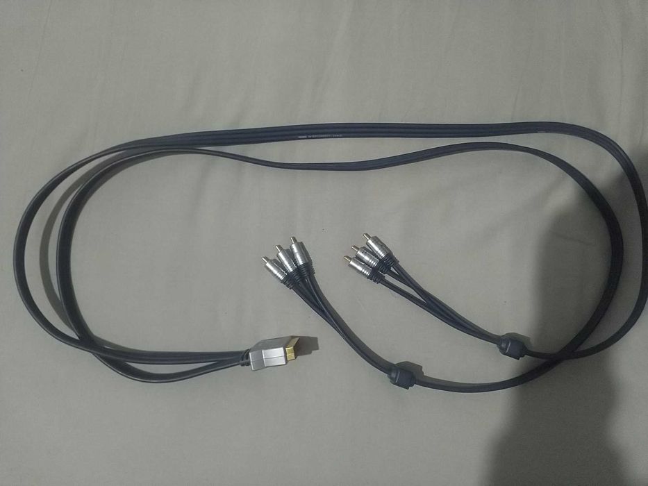 6 RCA Audio and Video Cables for SCART Component Video Profigold64298911370243121