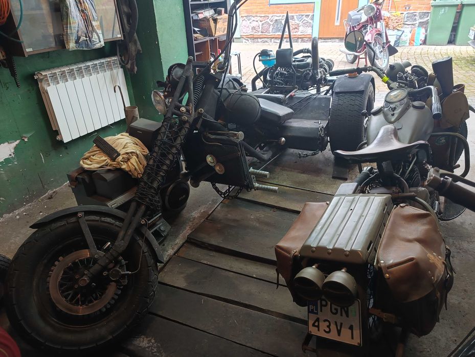 Sam trójkołowy TRIKE SAM traja