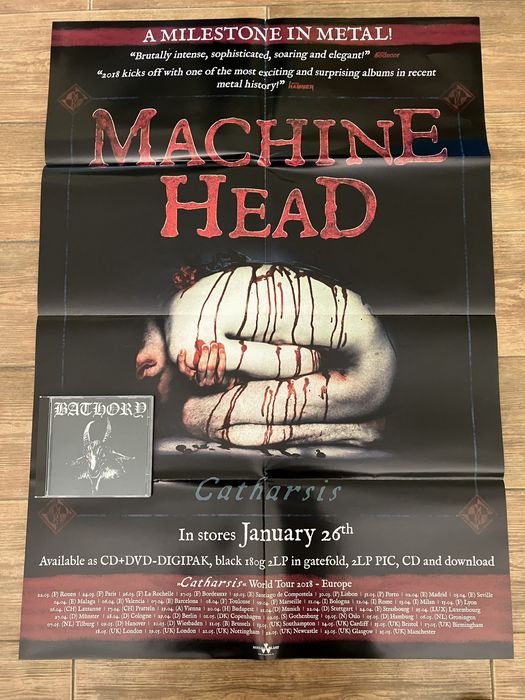 Poster Machine Head - Catharsis - Original Nuclear Blast